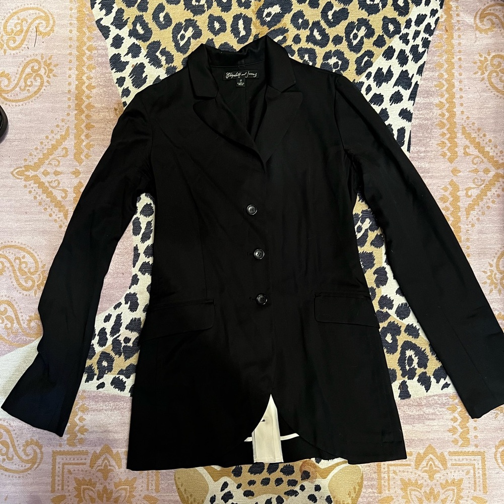 Elizabeth and James blazer with hidden button detailing sz 2